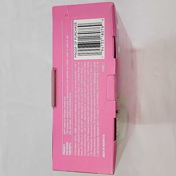 New KidSuper Studios Barbie Doll Design By Colm Dillane Mattel Collectible Ken - Picture 9 of 12